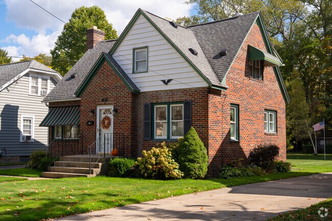 Brick cottages in Perrysburg were primarily built in the early to mid-20th century.