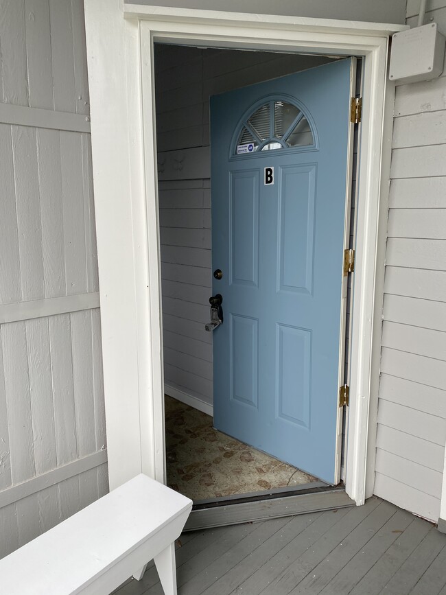 Back entrance