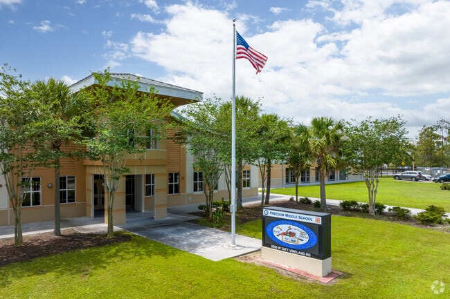 Freedom Middle School located off of West Taft Vineland Road in Williamsburg.