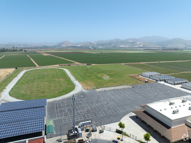 The school supports a predominantly Hispanic student body, fostering inclusivity.