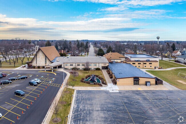 A view of St Paul Lutheran School in Grafton.