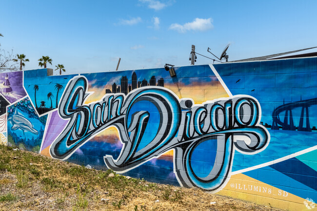 Murals of San Diego are found in Mountain View .