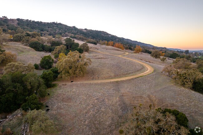Pleasanton Ridge Regional Park overlooks Pleasanton and the Livermore Valley from the west.