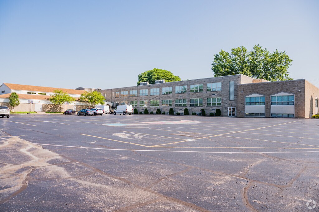 There is plenty of space to play at The Academy of St. Bartholomew in Middleburg Heights.