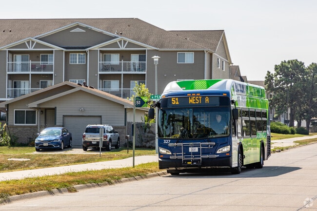 West A residents have access to the Lincoln bus system.