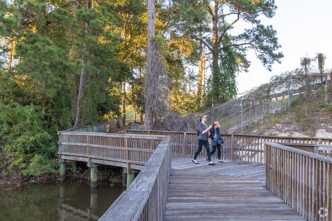 Gator Boardwalk offers a scenic stroll right in town.