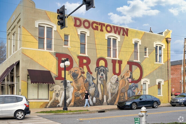 Residents of Downtown Argenta are proud of Dogtown.