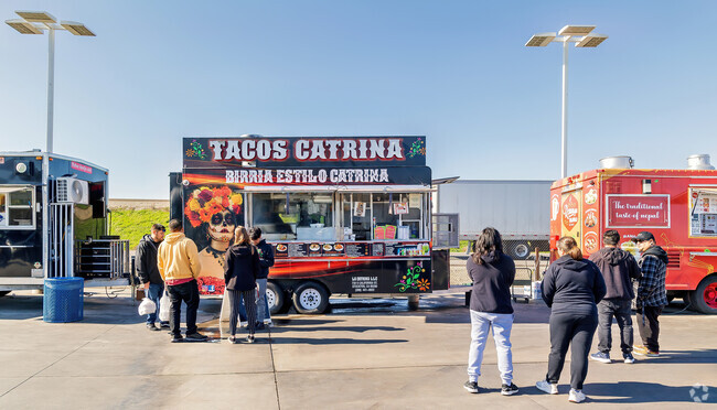 Grab a bite at the food trucks in the City of Lathrop.
