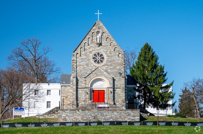 A beautiful church, not surprising in a community with three private Christian academies