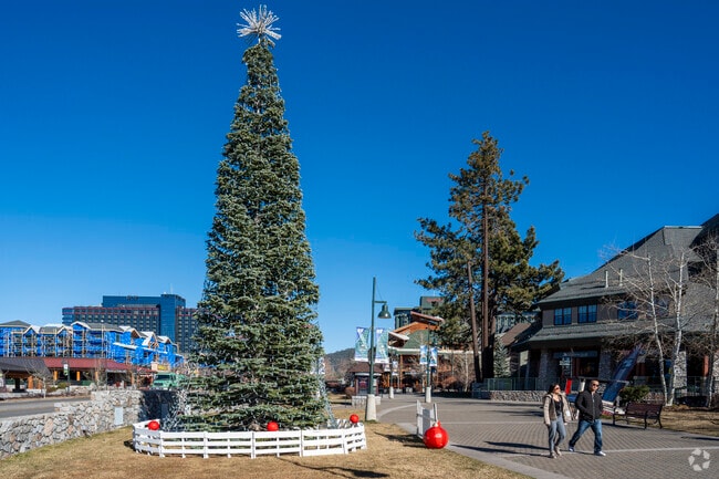 The Festival of Winter Lights is held at the base of Heavenly in South Lake Tahoe.