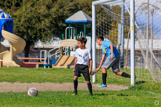 The games are on at the many facilities of Hudson Park maintained by Long Beach.