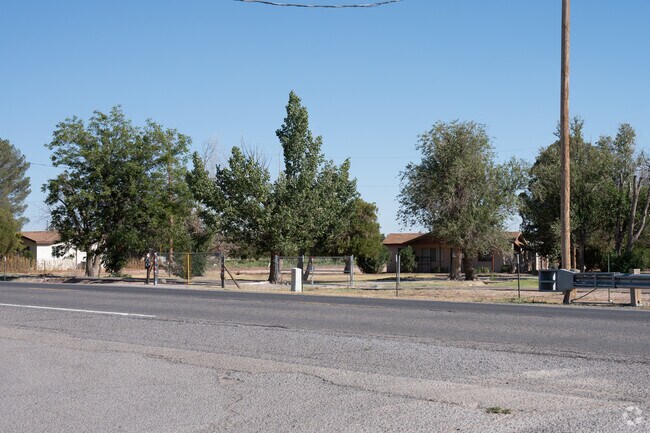 The homes in Mesquite are usually on large patches of land.