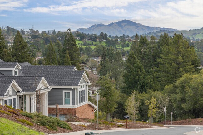 Del Rey neighborhood's homes feature beautiful views of Mount Diablo.