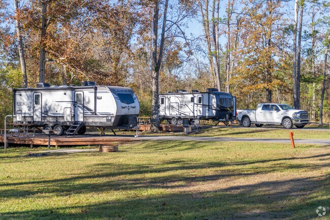 Bring an RV or tent camp at Tickfaw State Park in  Livingston Parish.