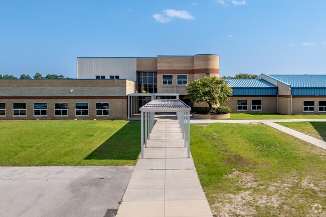 The Croatan High School is ranked 80th in North Carolina.