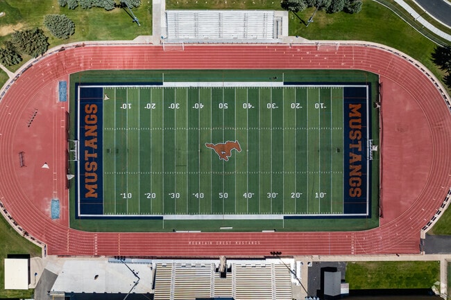 Enjoy top notch sports fields at Mountain Crest High School in Hyrum.