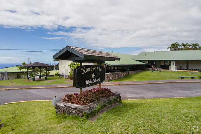 Konawaena High School is a public high school in Kealakekua, HI.
