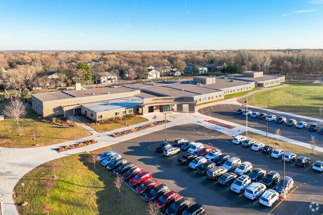 Over 55% of students obtained free reduced lunches at Castle Elementary School.
