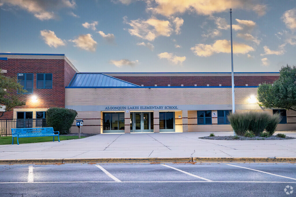 Students at Algonquin Lakes Elementary School are encouraged to excel in their studies.