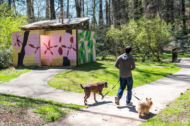 Rockwood park is a great place to walk your dog in the South Square Community.