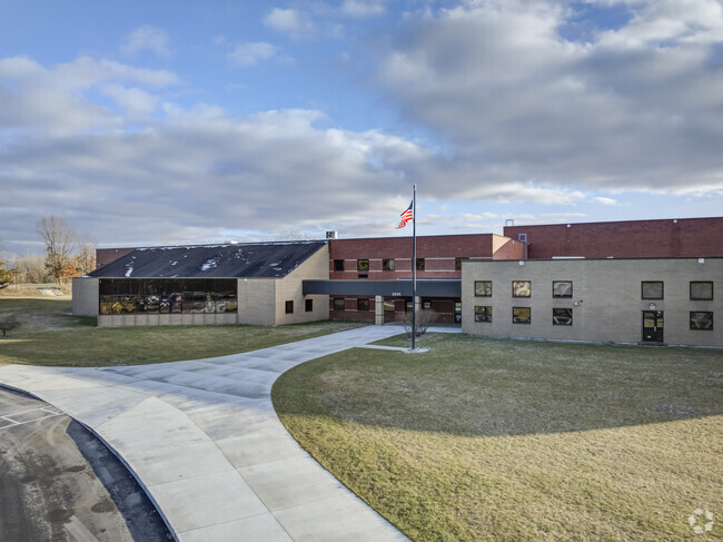 Perry High School, Entrance