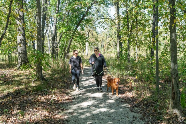 The trails are very scenic in Trail Tree Park in Briarwood.