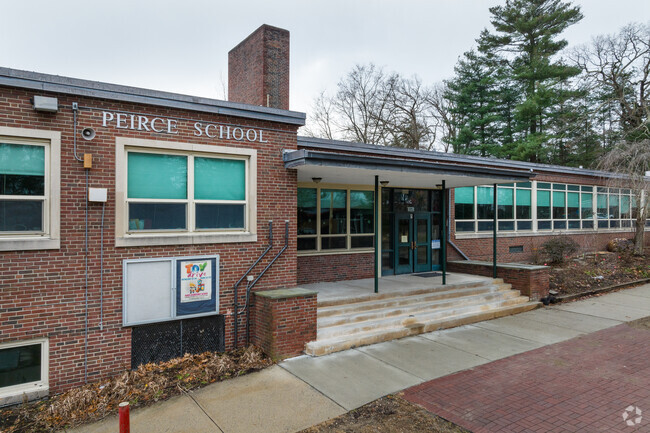 Pierce Elementary School in Newton receives an overall score of A+ from niche.