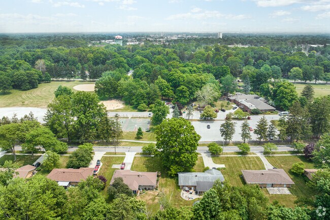 Homes in North Olmsted have easy access to amenities such as North Olmsted Community Park.