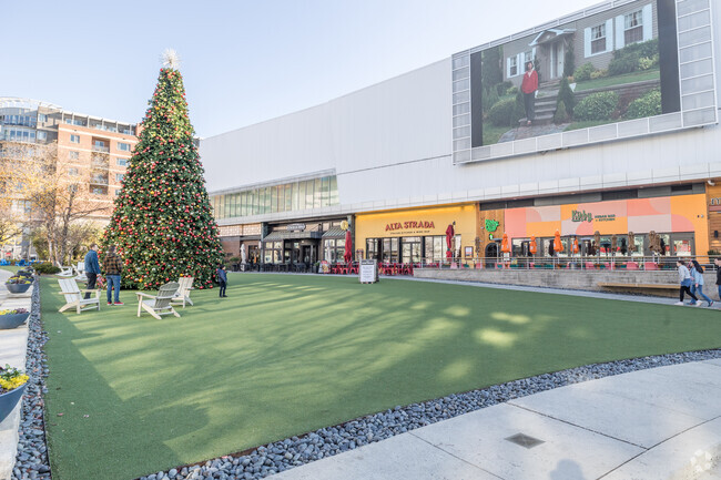 Mosaic District offers shopping, dining, and entertainment near Woodburn.