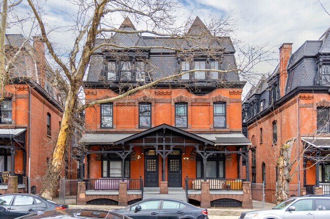 Italianate architecture adds a unique character to Powelton Village.