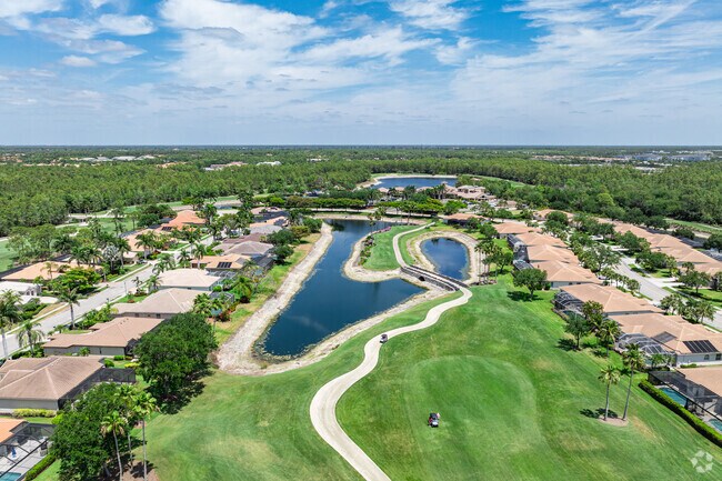 Cedar Hammock Golf and Country Club has a central golf course and country club and homes with scenic views.