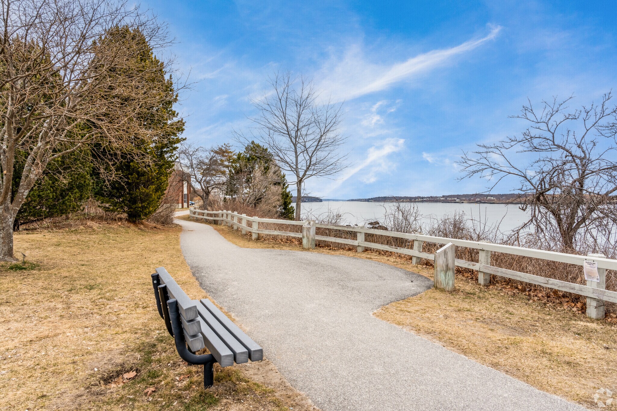 The Spring Point Shoreway near Willard is located on the historic Fort Preble.