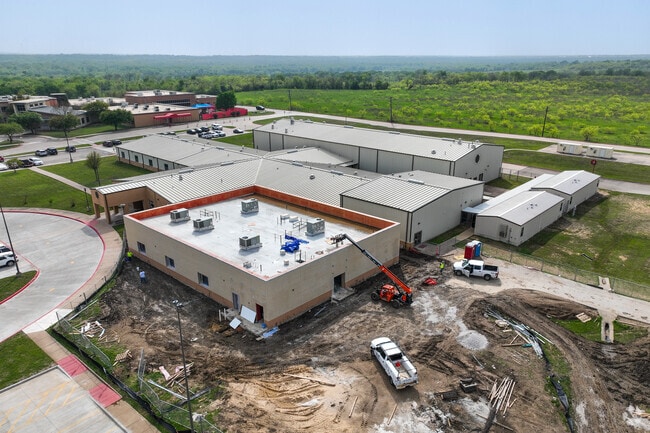 Maypearl Junior High School is currently receiving a new wing.