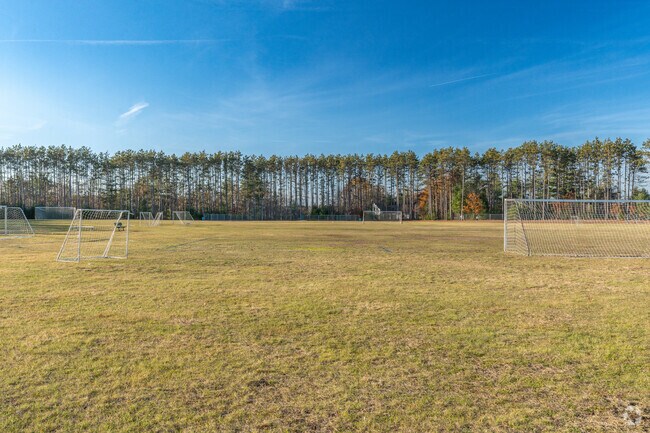 Gilman Waite Field can host multiple field based sports at once.
