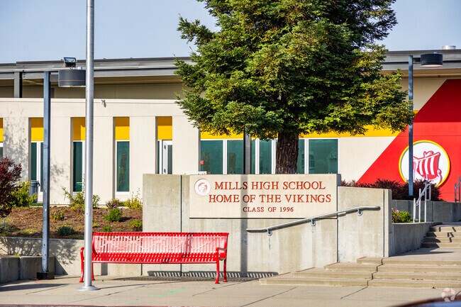 Mills High School is home of the Vikings.
