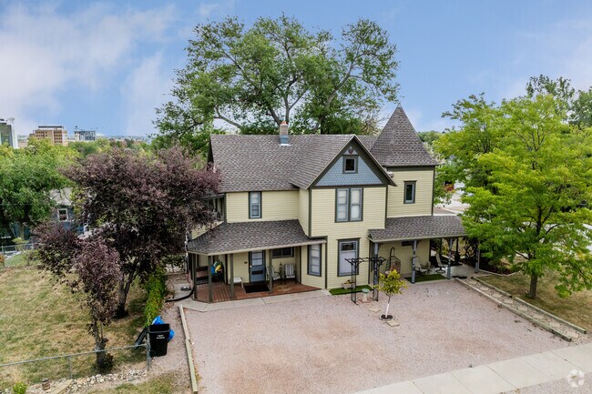 Tudor homes are abundant in Downtown Rapid City.