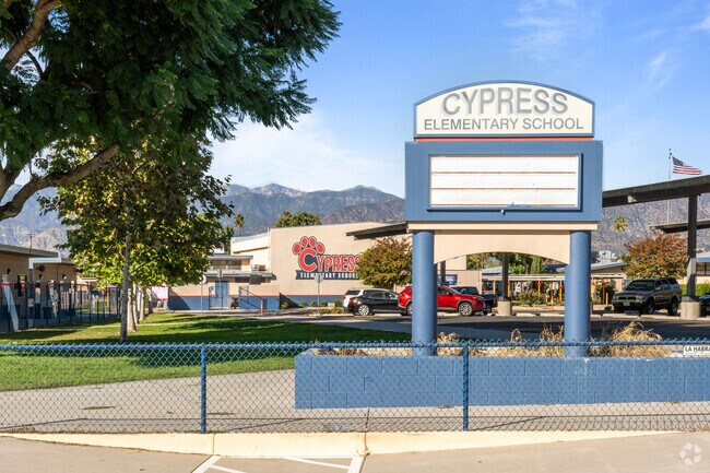 School sign