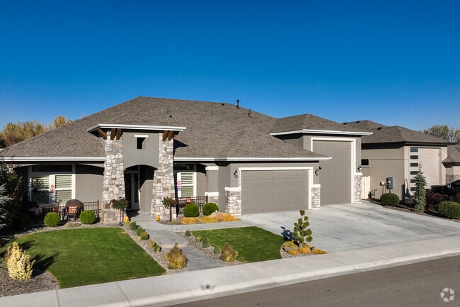 You'll find a good mix of new and old homes in Star.