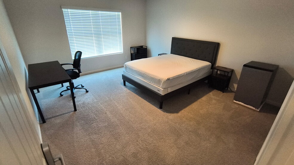 Furnished bedroom
