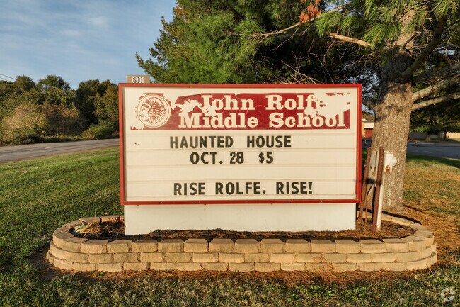 Rolfe Middle School in Varina hosts community themed events for its students and their families.