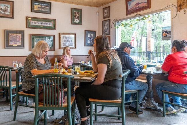 The Village Buttery in Ruidoso is a charming local spot for a delightful break, known for its homemade goodness and welcoming ambiance.