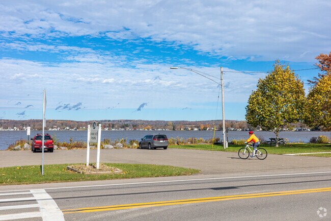 Lakewood Community has boat launches and a great view of Chautauqua Lake.