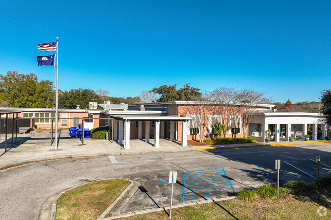 Goodwin Elementary School is a large campus for local residents.