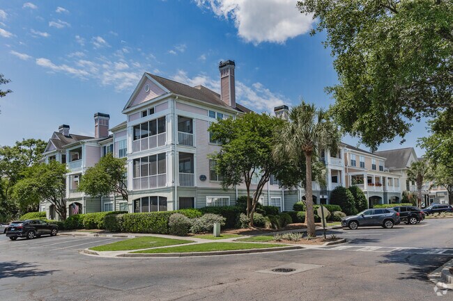 Experience Daniel Island living steps away from shops and eateries at Daniel's Landing Condos.