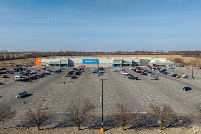 For groceries Frankfort residents head to Walmart.