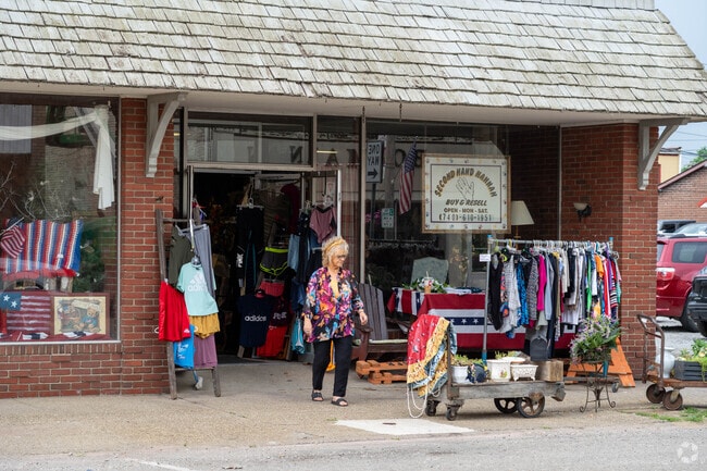 Residents enjoy shopping for bargains at Second Hand Hanna's in Newcomerstown.