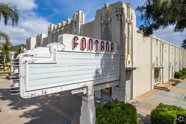 Fontana shows off it's rich history by keeping the historic movie theater in town.