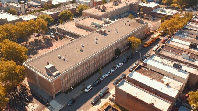A great view of PS 396 in the Brownsville neighborhood.