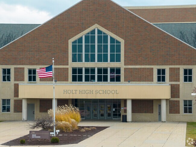 Holt High School challenges students by offering an all-encompassing curriculum.