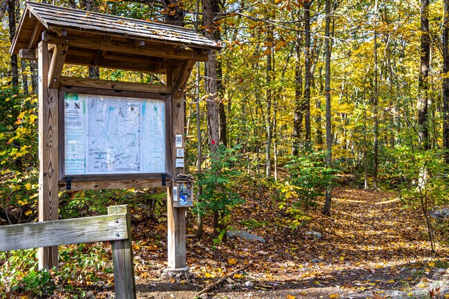 There are many trails in Northborough.